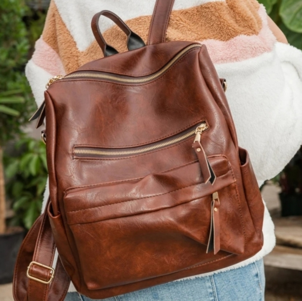 Hailee Convertable Bag - Brown